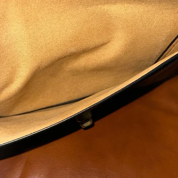 🔥🔥🔥Coach Black Leather Madison Shoulder Bag Crossbody Bag - Picture 13 of 14